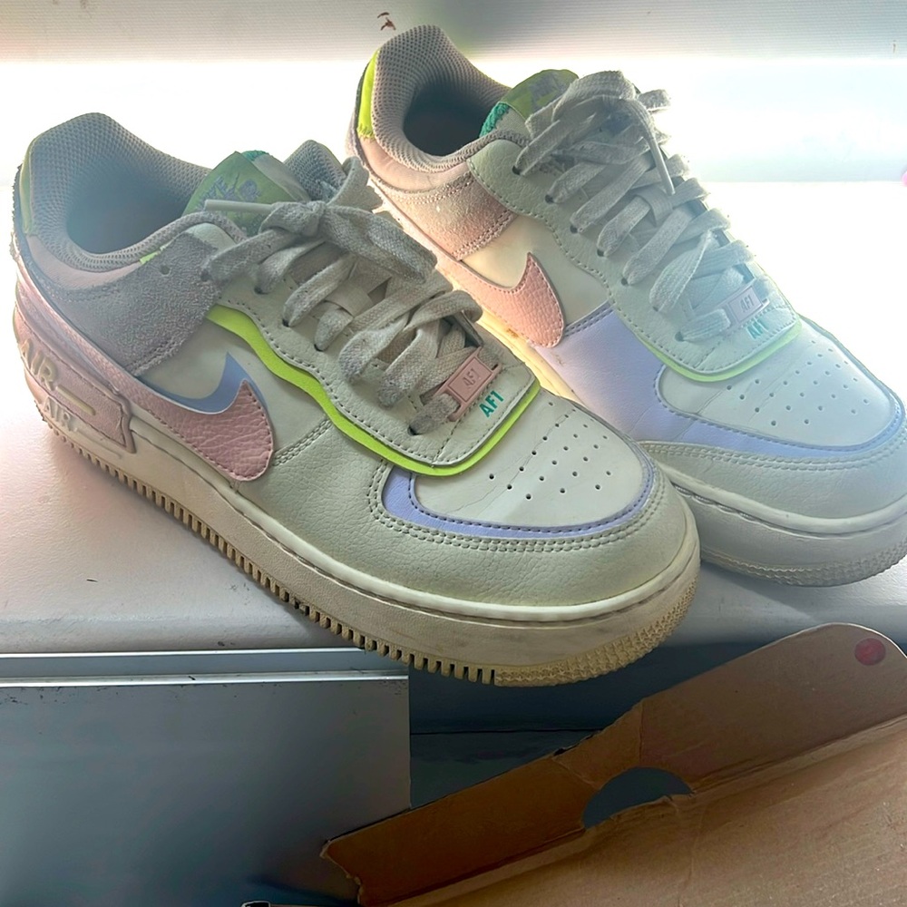 Nike women air force ones shadow
